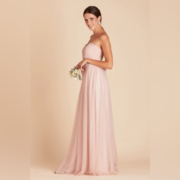 NWT Birdy Grey Christina Convertible Dress in Tulle Vintage Blush - Picture 3 of 10